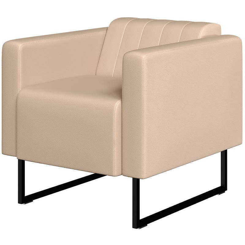 Изображение товара Кресло Bright City бежевое (искусственная кожа)