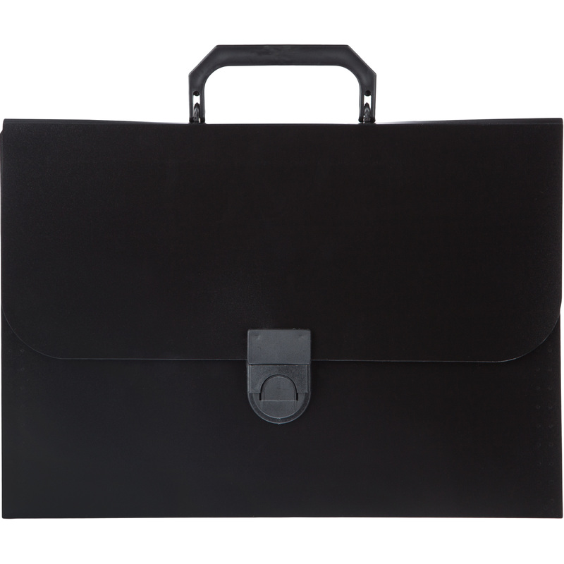 Изображение товара Папка-картотека Attache А4 черная с 12 отделениями