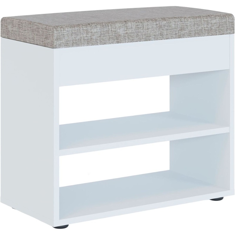 Изображение товара Обувница ТО-31 белая шагрень 600х296х533 мм