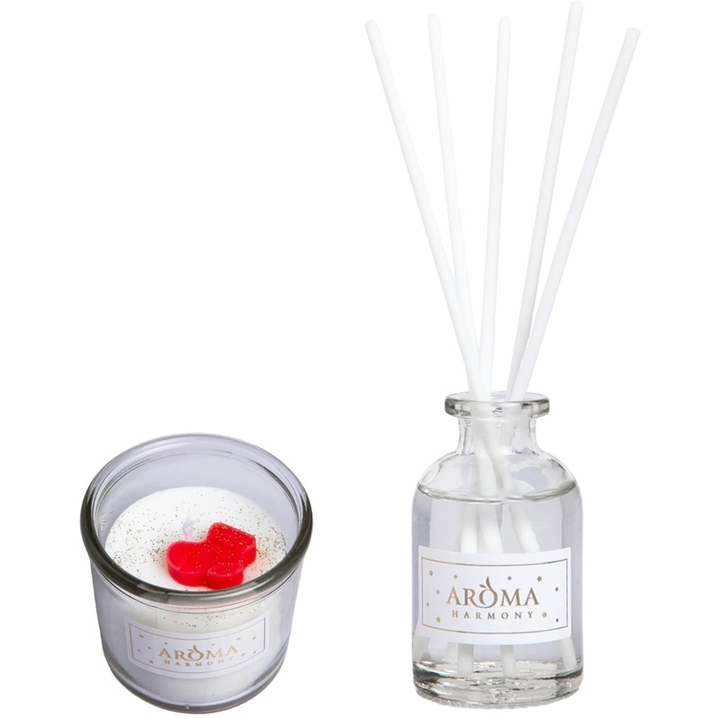 Изображение товара Ароматический набор Aroma Harmony Каштановый пудинг свеча диффузор подарочный