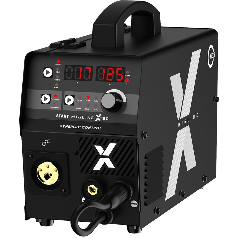 Изображение товара Инверторный сварочный полуавтомат Start MigLine X190 190А MIG/MAG MMA