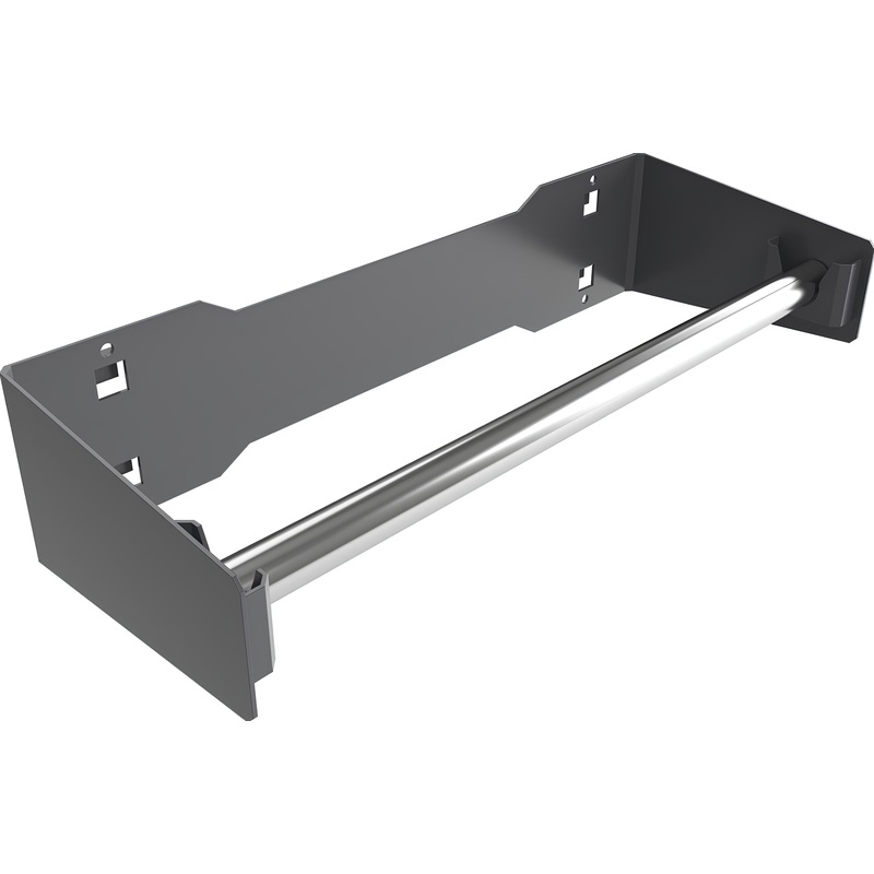 Изображение товара Держатель рулона Верстакофф QDR-16 для верстаков 340х130х75 мм серый