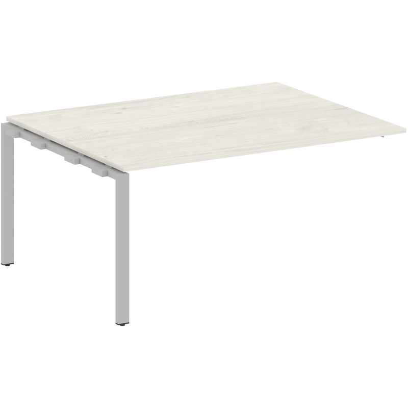 Изображение товара Стол переговоров Metal System Style БП.ППРГ-4 1600x1235x750 мм дуб наварра/серый