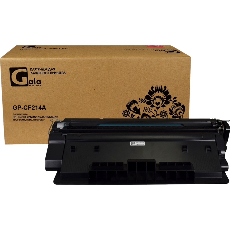 Изображение товара Лазерный картридж GalaPrint 14A GP_CF214A для HP совместимый черный