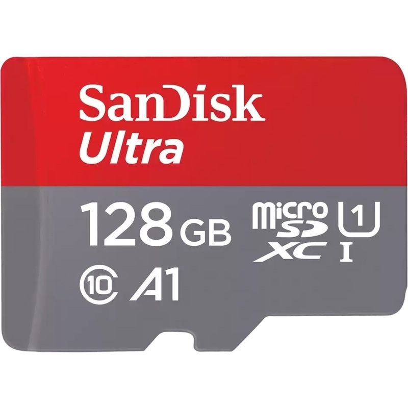 Изображение товара Карта памяти 128 ГБ micro SDXC Sandisk Ultra UHS-I U1 SDSQUAB-128G-GN6MN