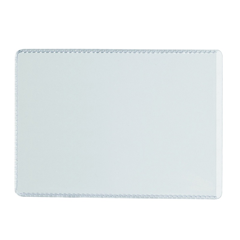 Изображение товара Чехол для пропуска Комус Клуб из ПВХ прозрачного цвета (1374.250)