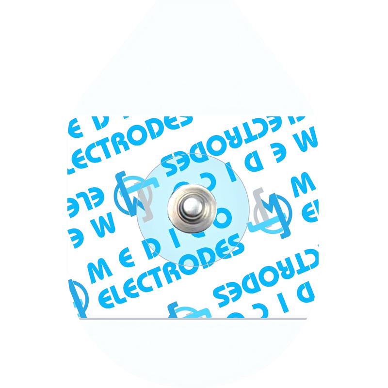 Изображение товара Электроды для ЭКГ одноразовые Medico MSGLT-09 твердый гель 51x33 мм упаковка 50 штук