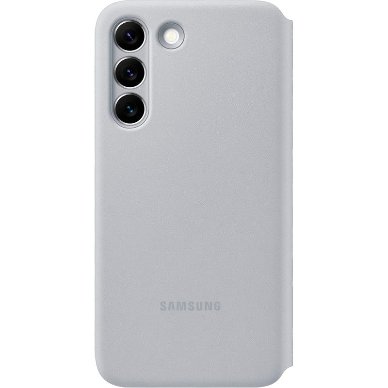 Изображение товара Чехол-книжка Samsung Smart LED View Cover S22 для Samsung Galaxy S22 серый (SAM-EF-NS901PJEGRU)