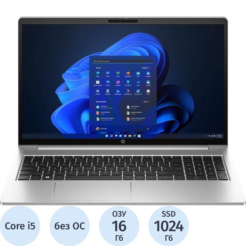 Изображение товара Ноутбук HP ProBook 450 G10 15.6 IPS Windows на выбор