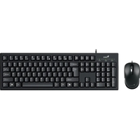 Комплект проводной клавиатура и мышь Genius KM-100SE (31330009402)