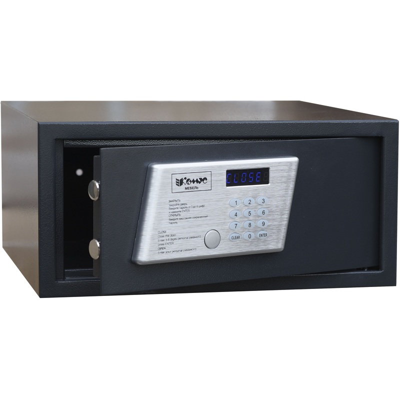 Изображение товара Мебельный сейф Комус Мебель с электронным замком 430x415x200 мм
