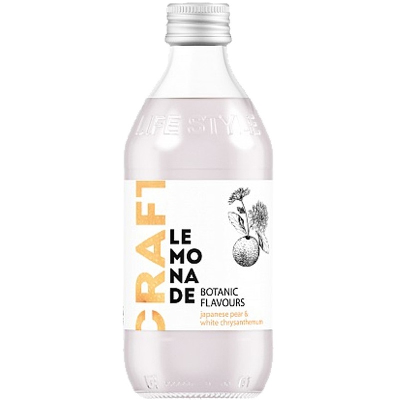 Изображение товара Газированный напиток Starbar Craft Японская груша и белая хризантема 0.33 л