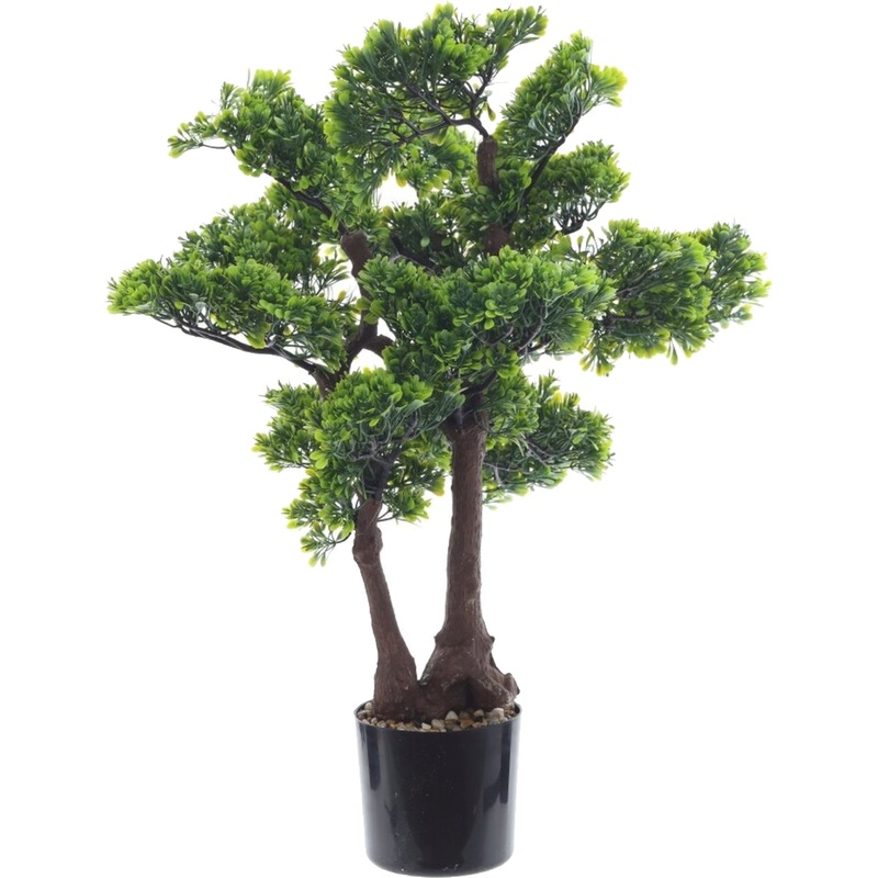 Изображение товара Дерево искусственное в горшке Бонсай 65 см