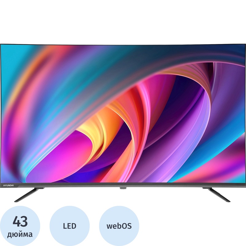 Изображение товара Телевизор Hyundai 43 Ultra HD 4K H-LED43BU7100 с Smart TV Wi-Fi и HDR