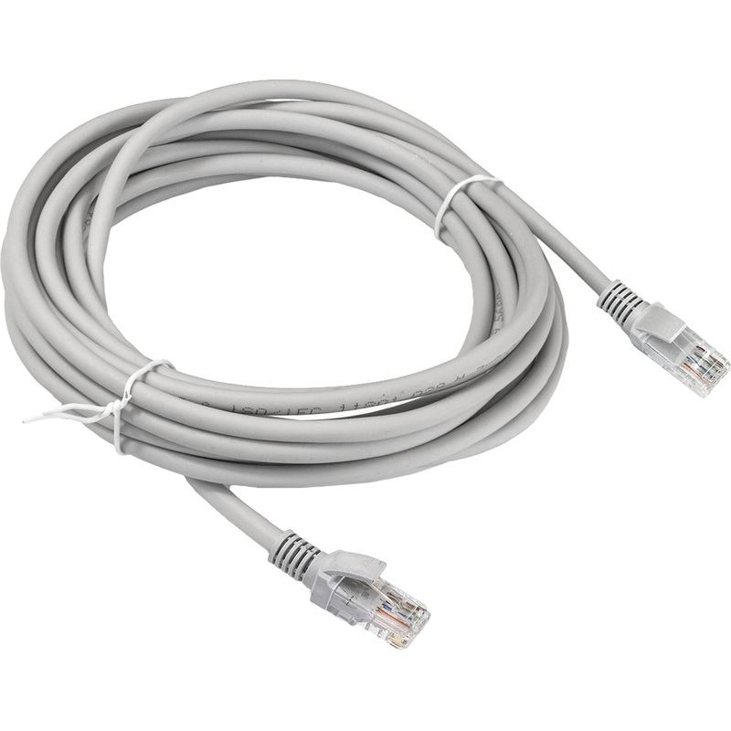 Изображение товара Патч-корд витая пара ExeGate UTP-RJ45-RJ45-5e 7,5м серый