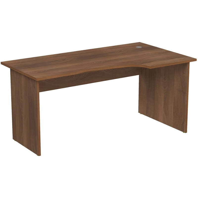 Изображение товара Стол криволинейный 2С.021 правый правый (шамони тёмный, 1600х900х750 мм)