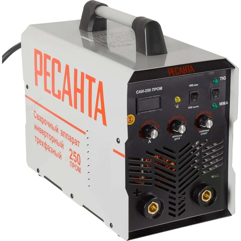 Изображение товара Сварочный инвертор Ресанта САИ-250 ПРОМ для профессиональной сварки
