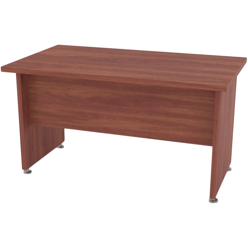 Изображение товара Стол для переговоров Комус Мебель Сатурн-Д из ЛДСП 1400x800 мм Яблоня