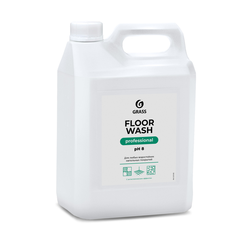 Изображение товара Средство для мытья пола Grass Floor Wash 5 л концентрат профессиональное нейтральное