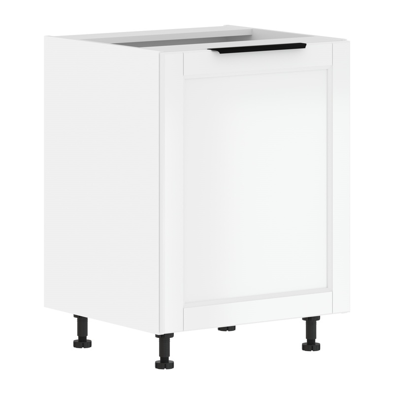 Изображение товара Шкаф напольный Sicilia с полкой белая эмаль 600х560х820 мм