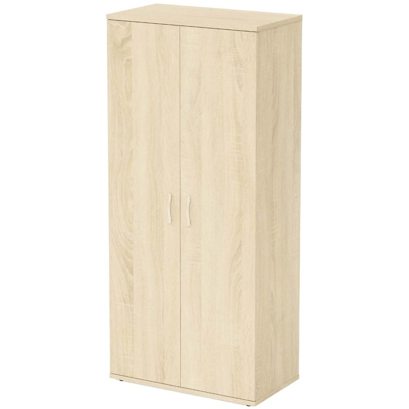 Изображение товара Шкаф для одежды Рондо L Ш21 22/16 из дуб альпийского ЛДСП с полкой и штангой