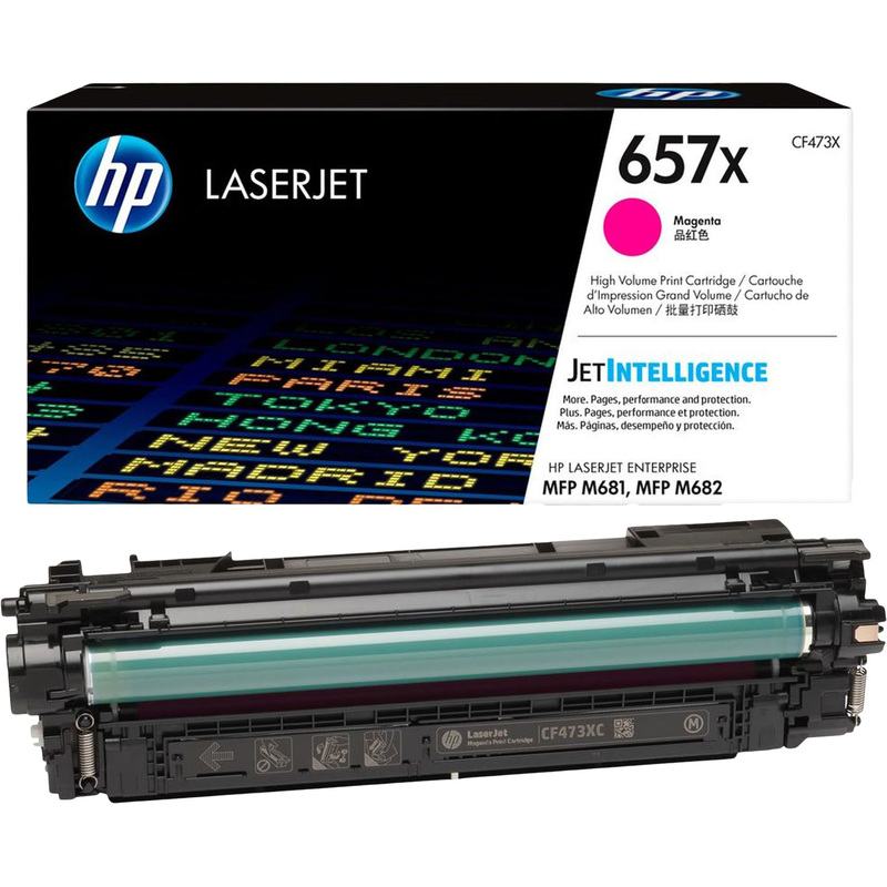 Изображение товара Картридж лазерный HP 657X CF473X пурпурный оригинальный