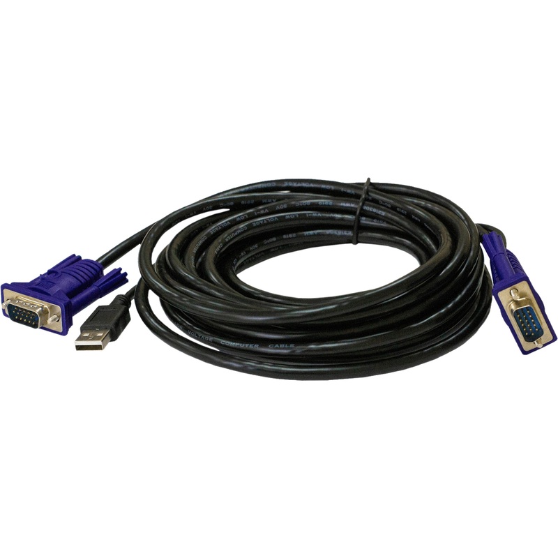 Изображение товара KVM-кабель Origo OKVMCU3/A1A для VGA и USB Type-A, надежное соединение