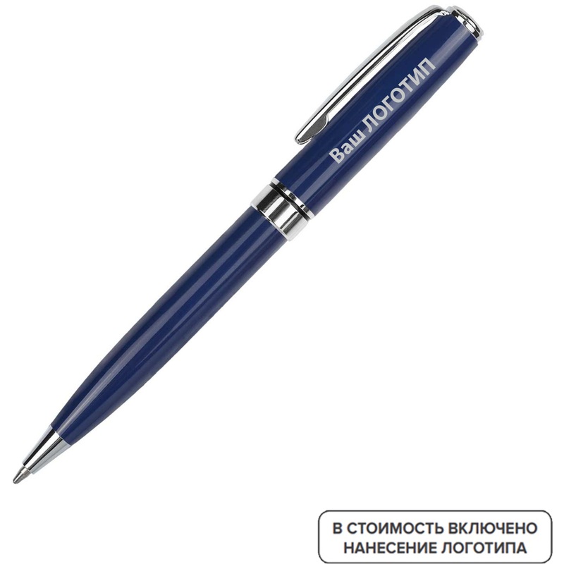 Изображение товара Ручка шариковая автоматическая Tesoro синяя 1 мм 100 штук