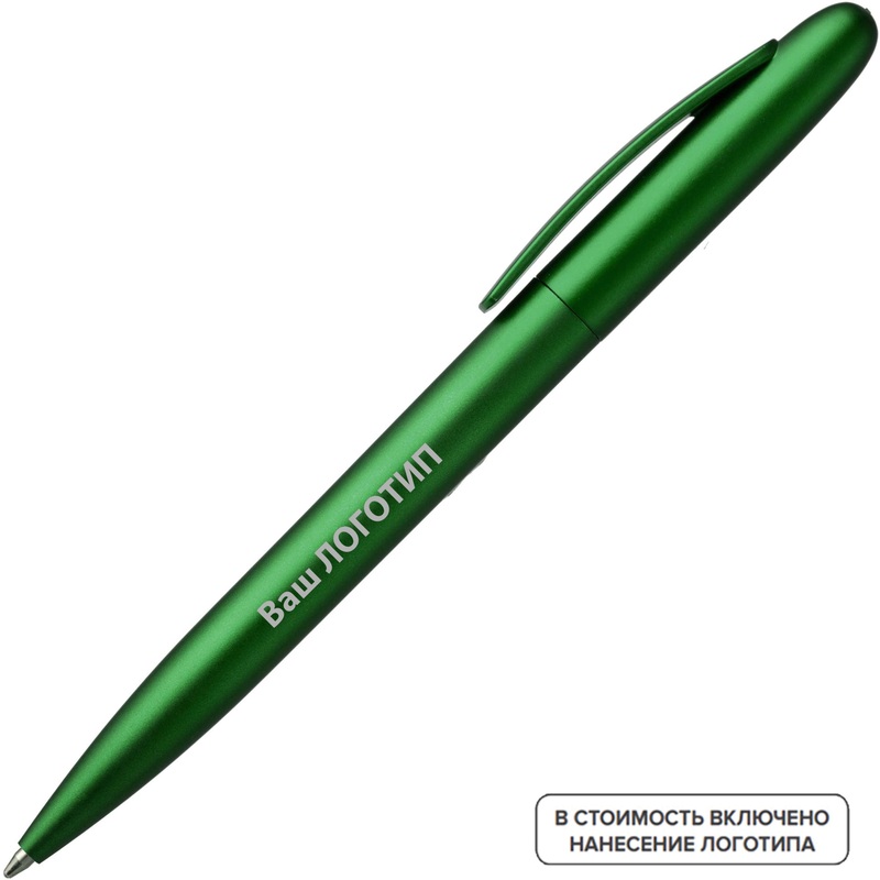 Изображение товара Ручка шариковая автоматическая Moor Silver синяя 200 штук с логотипом