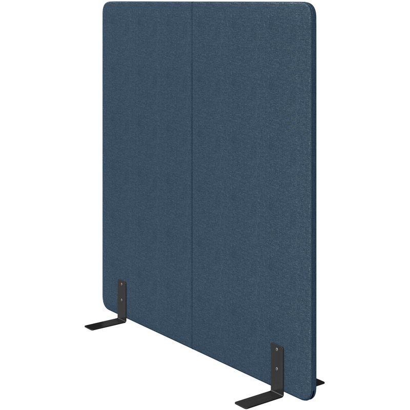 Изображение товара Мобильная перегородка Домино Фикс FX-160/160 синий (ткань)