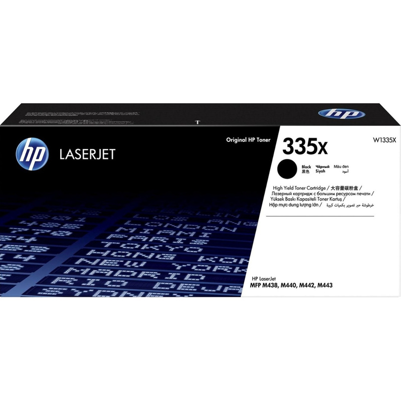 Изображение товара Уценка. Картридж лазерный HP 335X W1335X чёрный оригинальный повышенной ёмкости Изображение товара Уценка. Картридж лазерный HP 335X W1335X чёрный оригинальный повышенной ёмкости