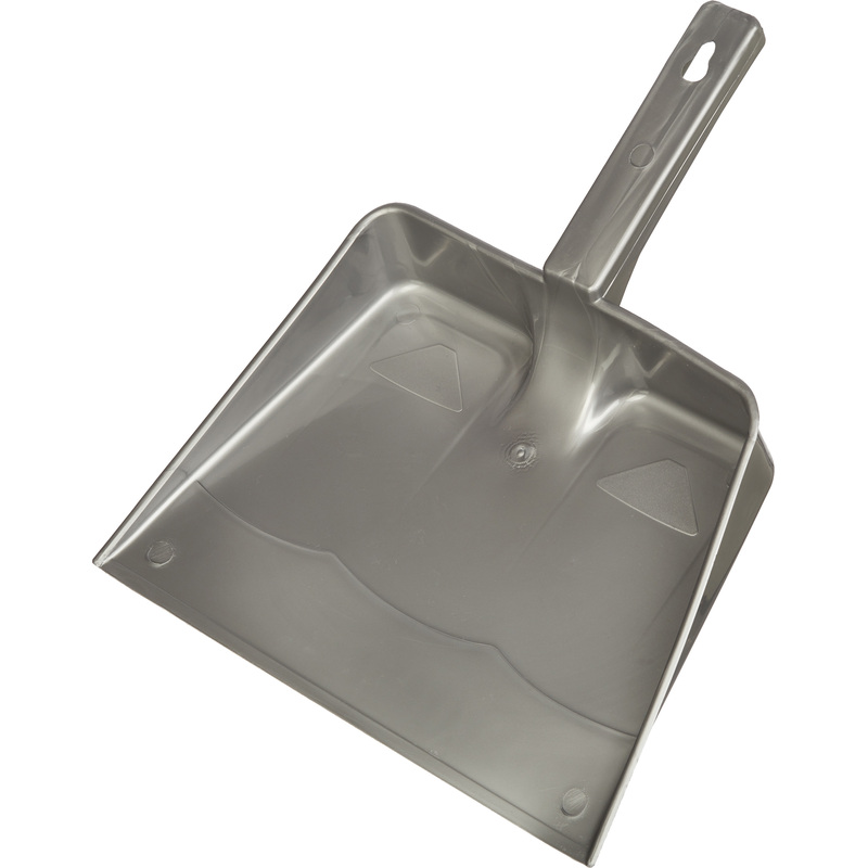 Изображение товара Совок для мусора пластик ширина 21.5 см ручка 11 см практичный легкий