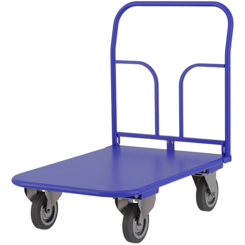 Изображение товара Тележка платформенная Rusklad ТПСР 5 М с складной ручкой