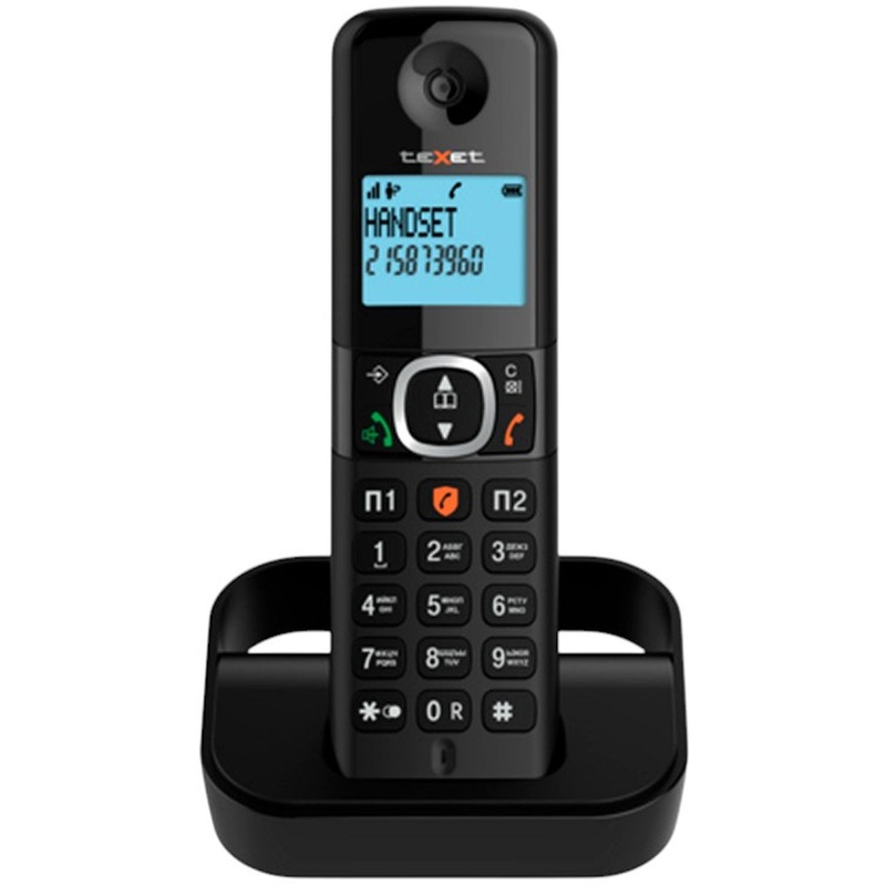 Изображение товара Радиотелефон teXet TX-D5605A черный с Caller ID и внутренним интерком