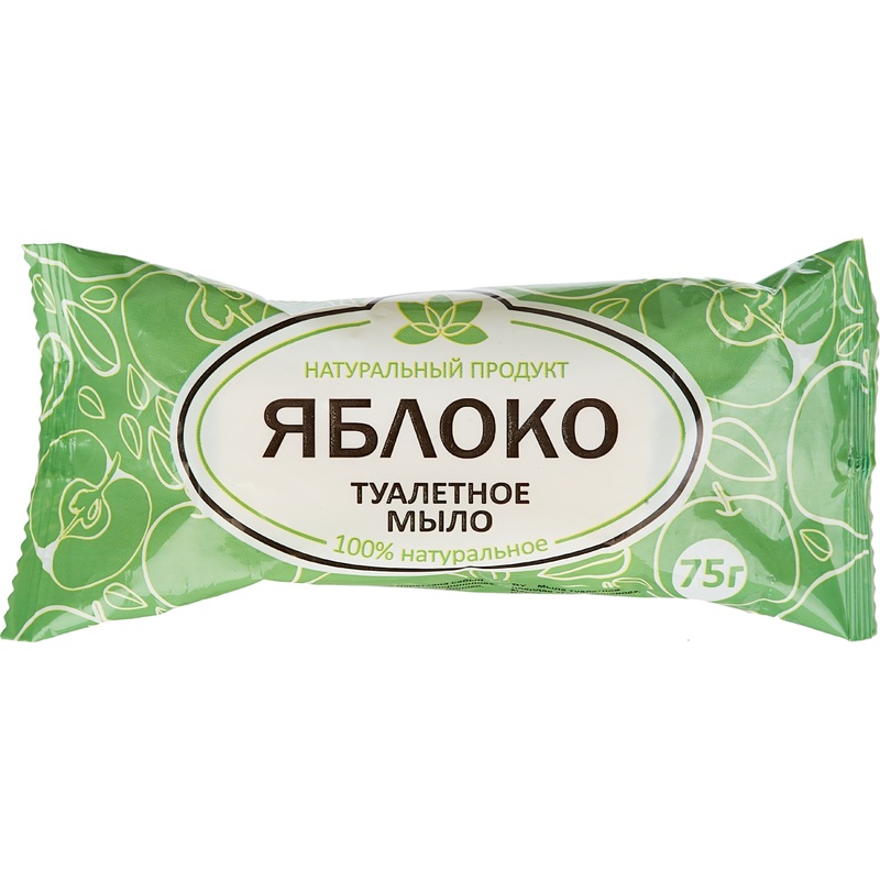 Изображение товара Мыло туалетное Organic natural Яблоко 75 г