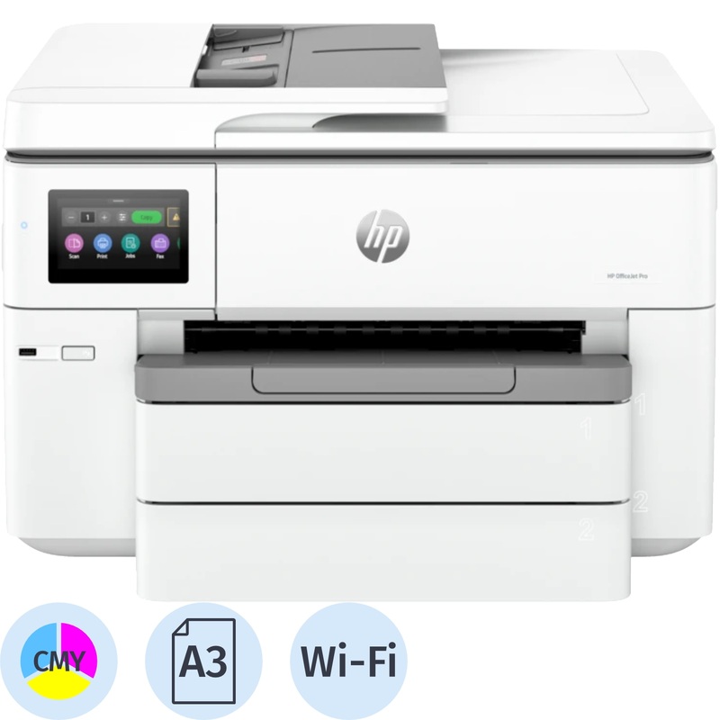 Изображение товара Многофункциональное цветное МФУ HP OfficeJet Pro 9730 с А3 печатью и Wi-Fi Изображение товара Многофункциональное цветное МФУ HP OfficeJet Pro 9730 с А3 печатью и Wi-Fi