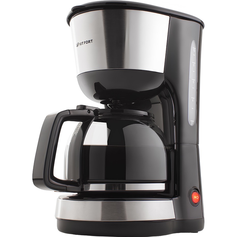 Изображение товара Кофеварка капельная Kitfort KT-715 1.2 л 1000 Вт черная