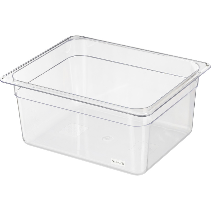 Изображение товара Гастроёмкость Prohotel GN 1/2 8.9 л из поликарбоната для ресторанов