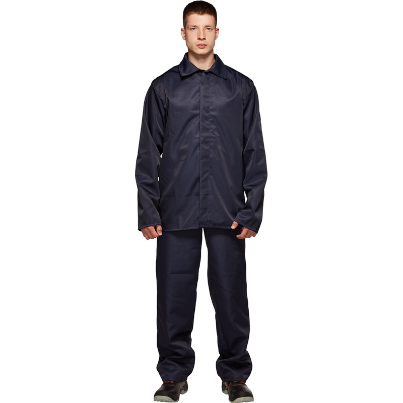 Изображение товара Костюм защитный от кислот и щелочей лавсан тёмно-синий 44-46 рост 182-188