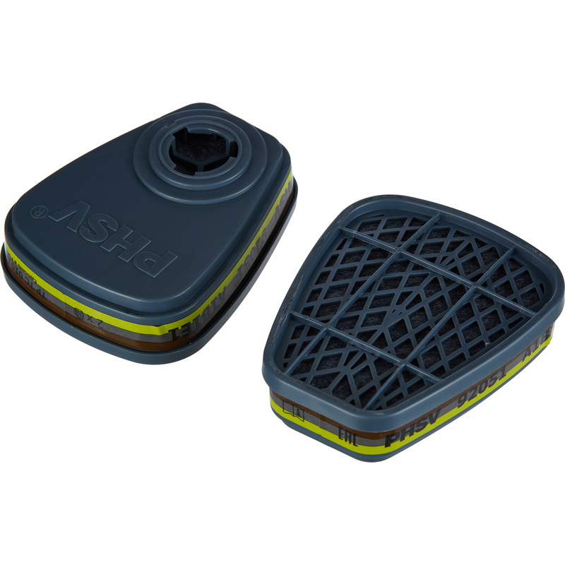 Изображение товара Фильтр противогазовый PHSV 92051 марка А1В1Е1 для защиты от газов