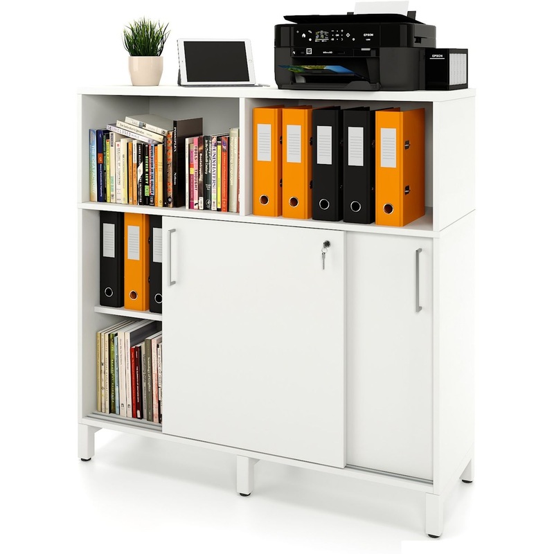 Изображение товара Стеллаж для документов Zamm Формат 11429 белый премиум 1200х600х1207 мм