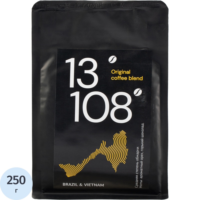 Изображение товара Кофе молотый Деловой стандарт 13/108 Original Coffee Blend 250 г Россия