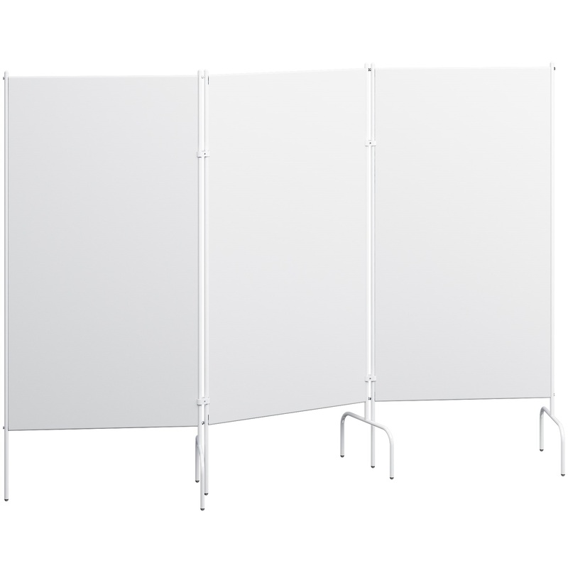 Изображение товара Ширма медицинская трехсекционная ШМ-МСК/МСК-3302-01 (белая, 2400х1720 мм)