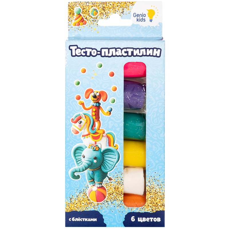 Изображение товара Набор для лепки Genio Kids 6 цветов 180 г (TA1091)