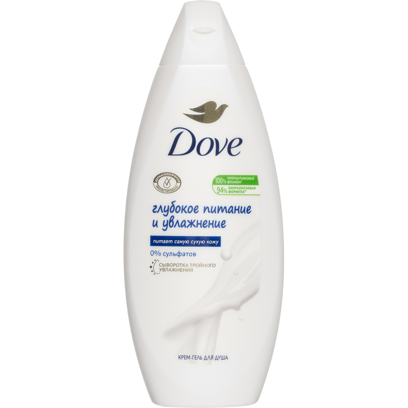 Изображение товара Крем-гель для душа Dove Глубокое питание и Увлажнение 250 мл