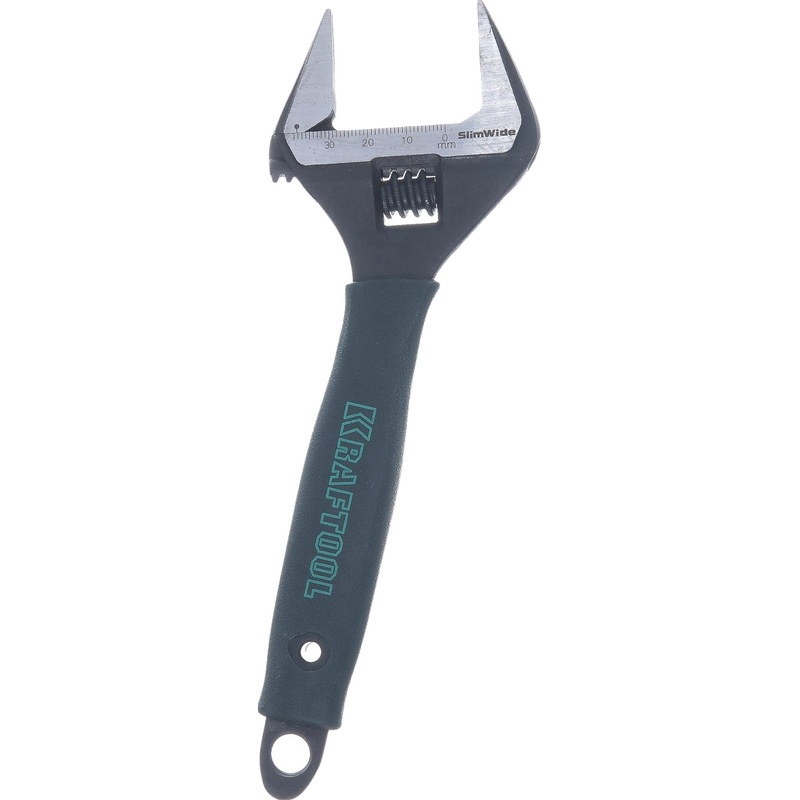 Изображение товара Ключ разводной Kraftool Slimwide 200 мм 27258-20 профессиональный инструмент