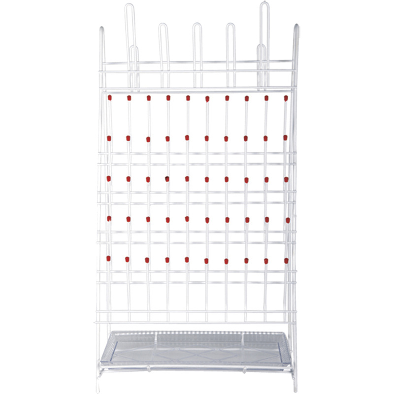 Изображение товара Сушилка для посуды 55 штырей с поддоном 360x680x210 мм Россия