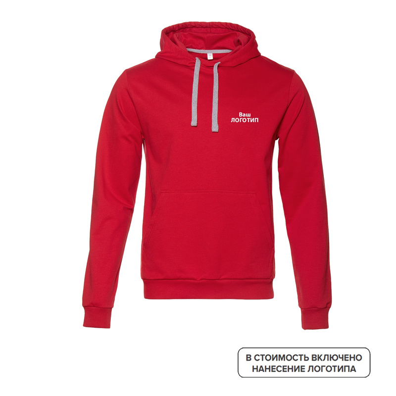 Изображение товара Толстовка с капюшоном и индивидуальной цветной печатью 2XS-3XL