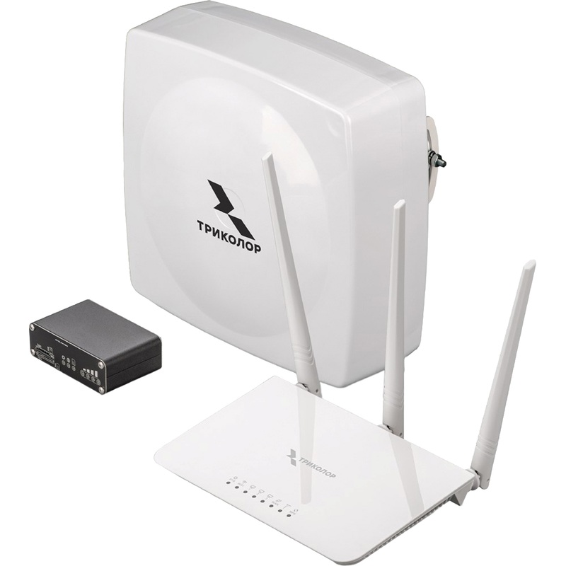 Изображение товара Усилитель GSM сигнала Триколор TR-4G/injector-15kit для стабильного мобильного интернета