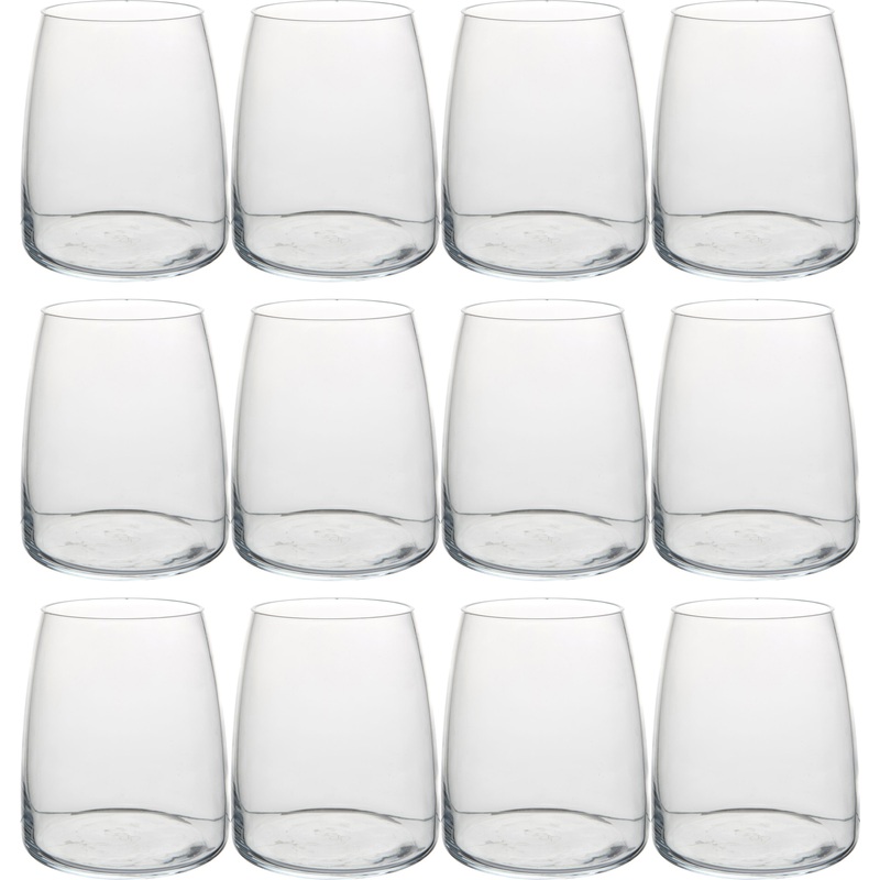 Изображение товара Набор стеклянных стаканов Пасабахче Пино 390 мл 12 штук для напитков